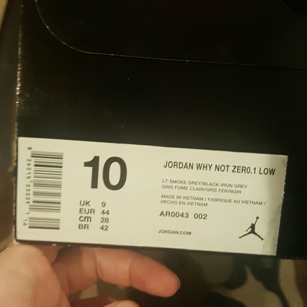 Jordan/Westbrook Why Not Zero.1 Low